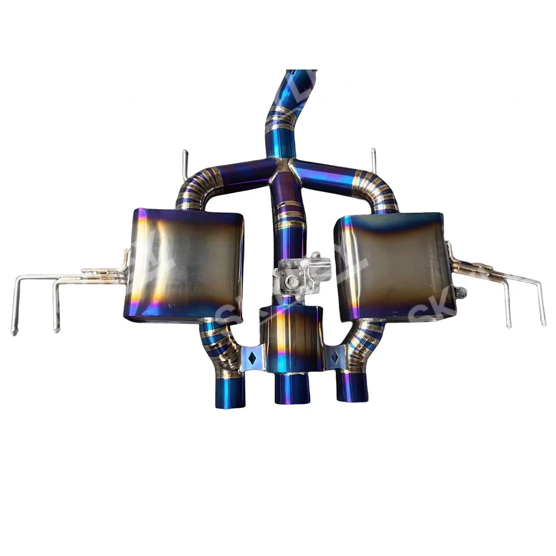 Escape cat-back de titanio para Honda Civic Type R FL5 - imagen 4