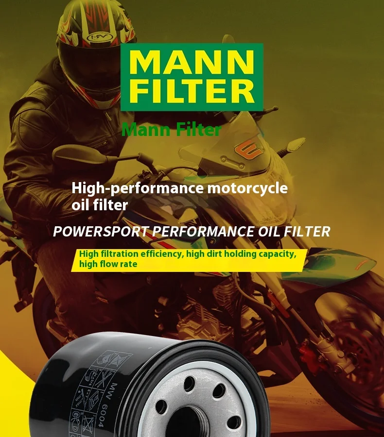 Filtro de aceite MANN-FILTER para Benelli TRK702 - montaje