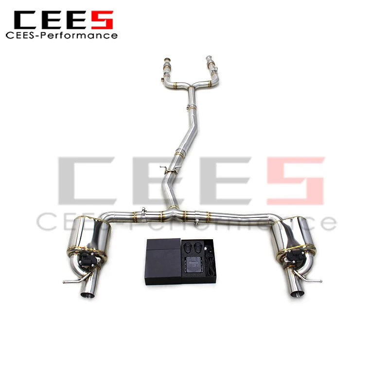 Escape Catback Cees Valve Mercedes-Benz E43 E400 AMG 3.0TT 2016-2018