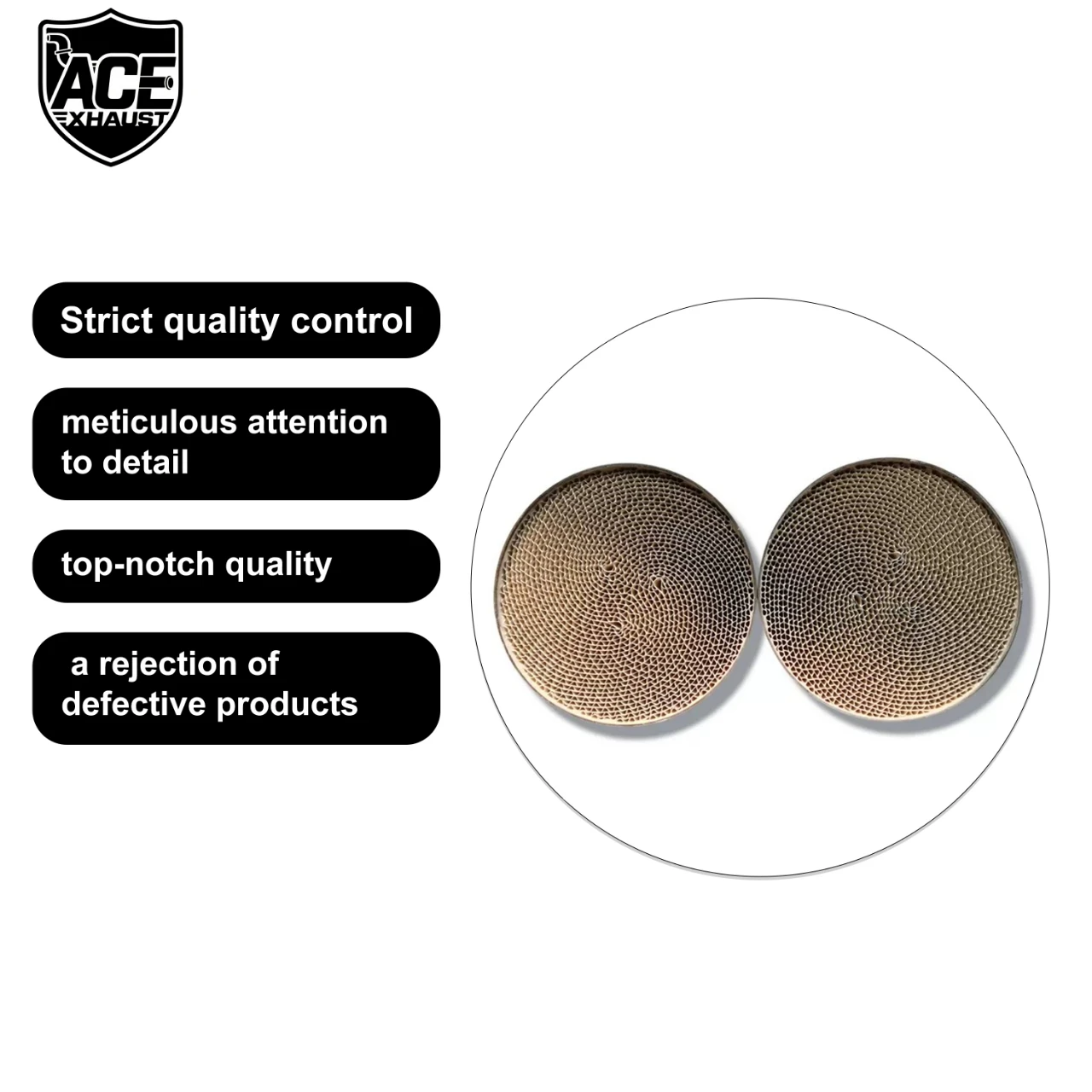 Tubo de escape ACE para BMW X3M F97 X4M F98 S58 3,0 T tubo de escape de alto flujo con protector térmico SUS304 sistemas de escape con OPF - imagen 5