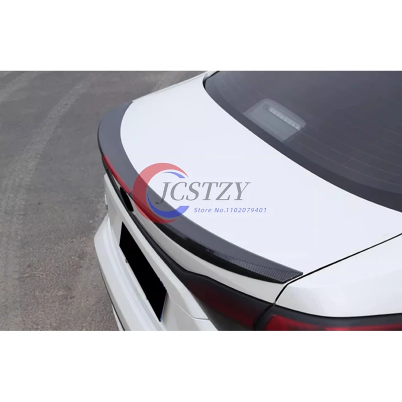 Para Toyota Corolla Spoiler 2019 2020 2021 2022 ABS material plástico sin pintar ala trasera maletero cubierta de maletero estilo de coche