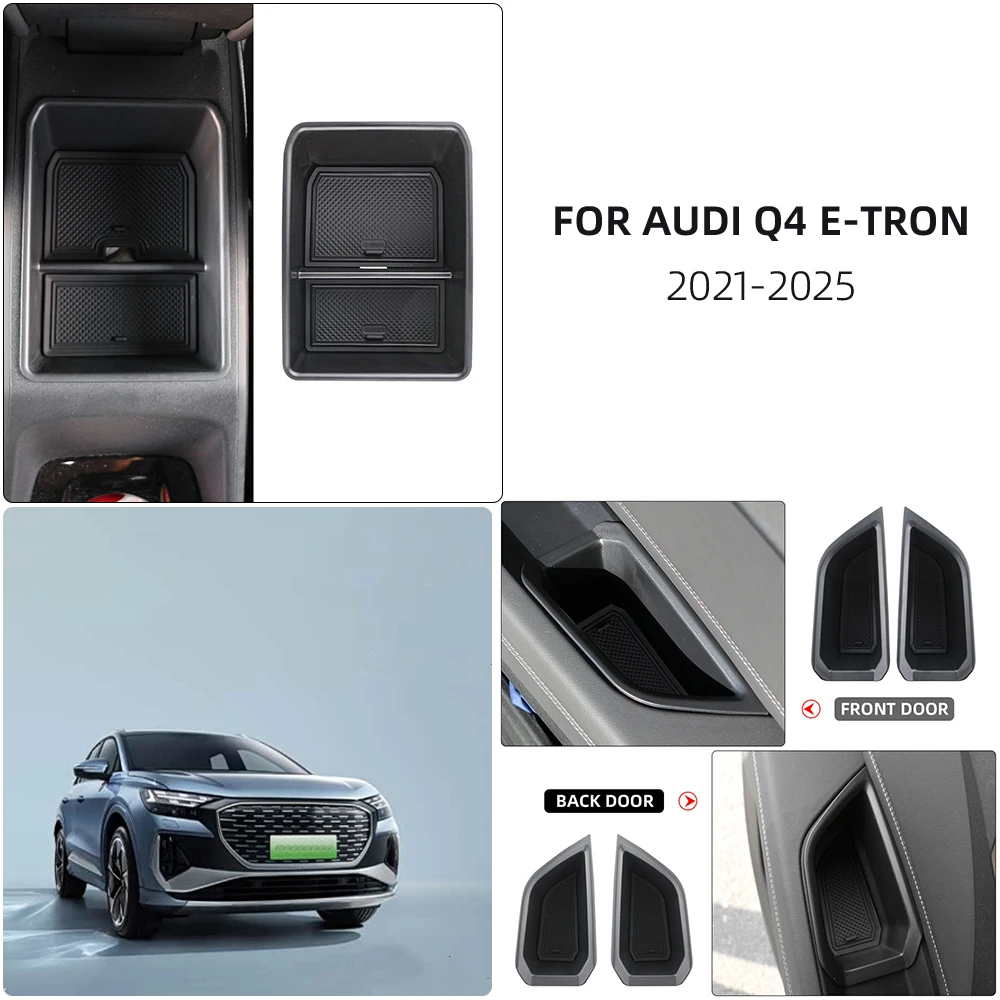 Organizador de consola y puertas para Audi Q4 e-tron 2019-2025 - imagen 4