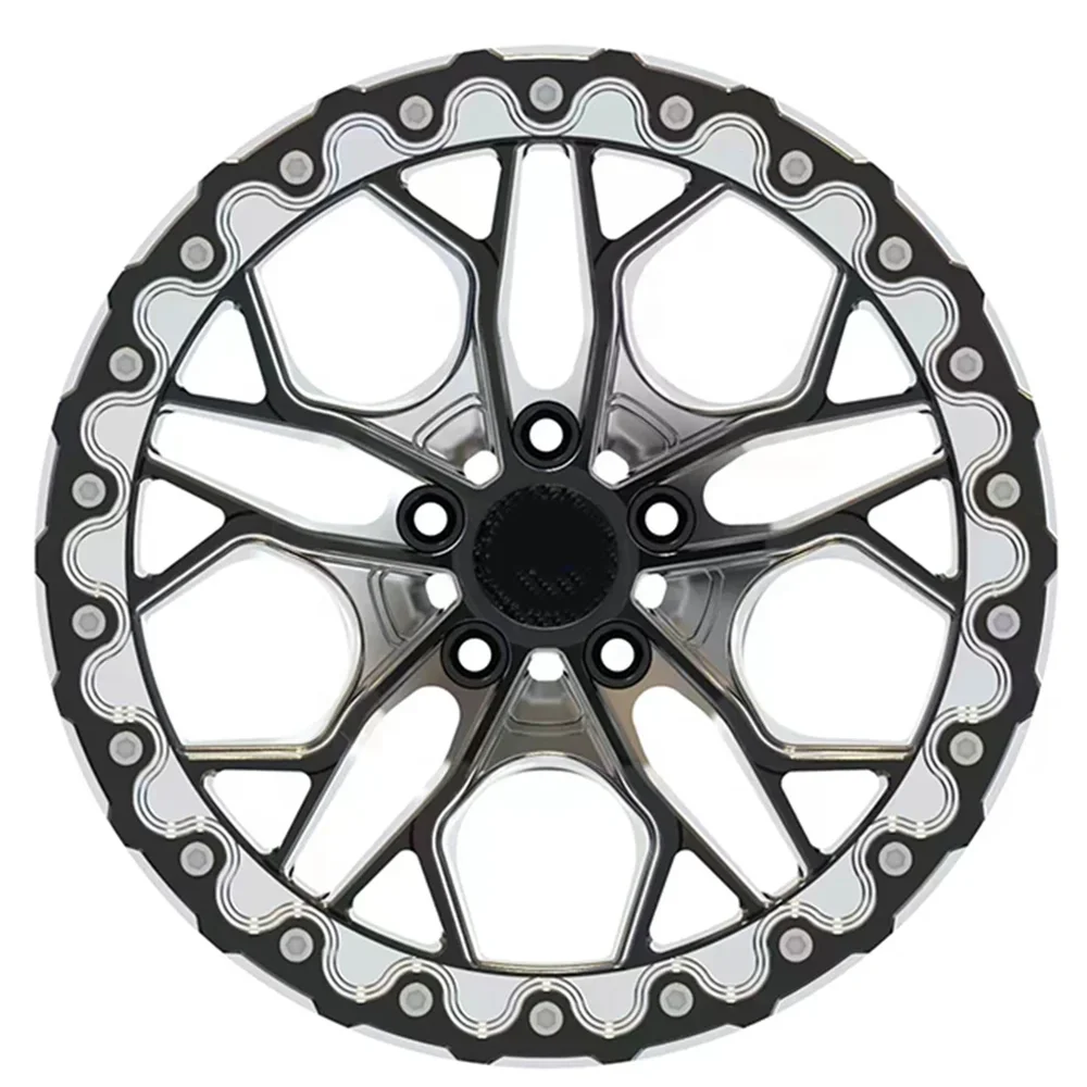 Llantas beadlock forjadas 17x10 para arrastre - 5x112/5x114.3/6x139.7 - imagen 2
