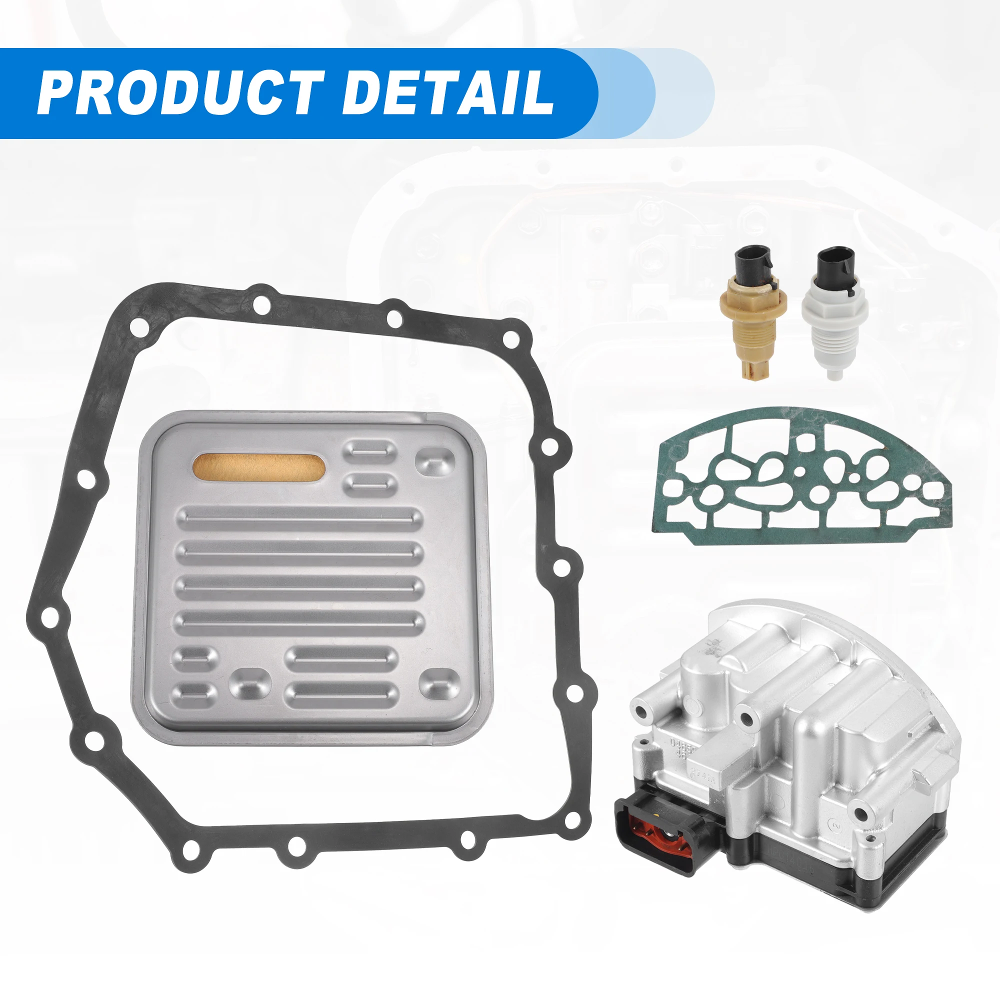 Kit juntas solenoide transmisión Chrysler Pacifica A604/41TE UXCELL - imagen 5