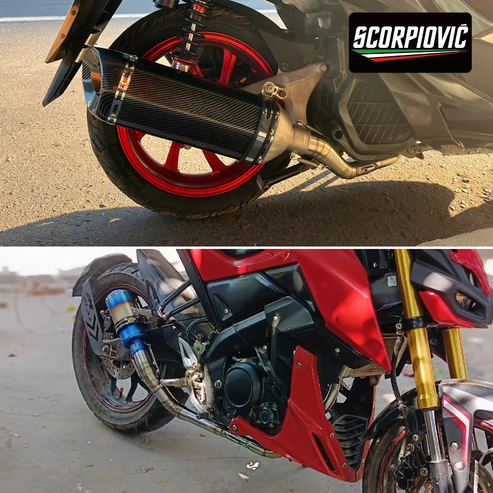 Tubo intermedio de escape de 51 mm para Bajaj Pulsar NS200 - imagen 3