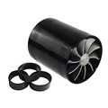 Red Fan Black Rubber
