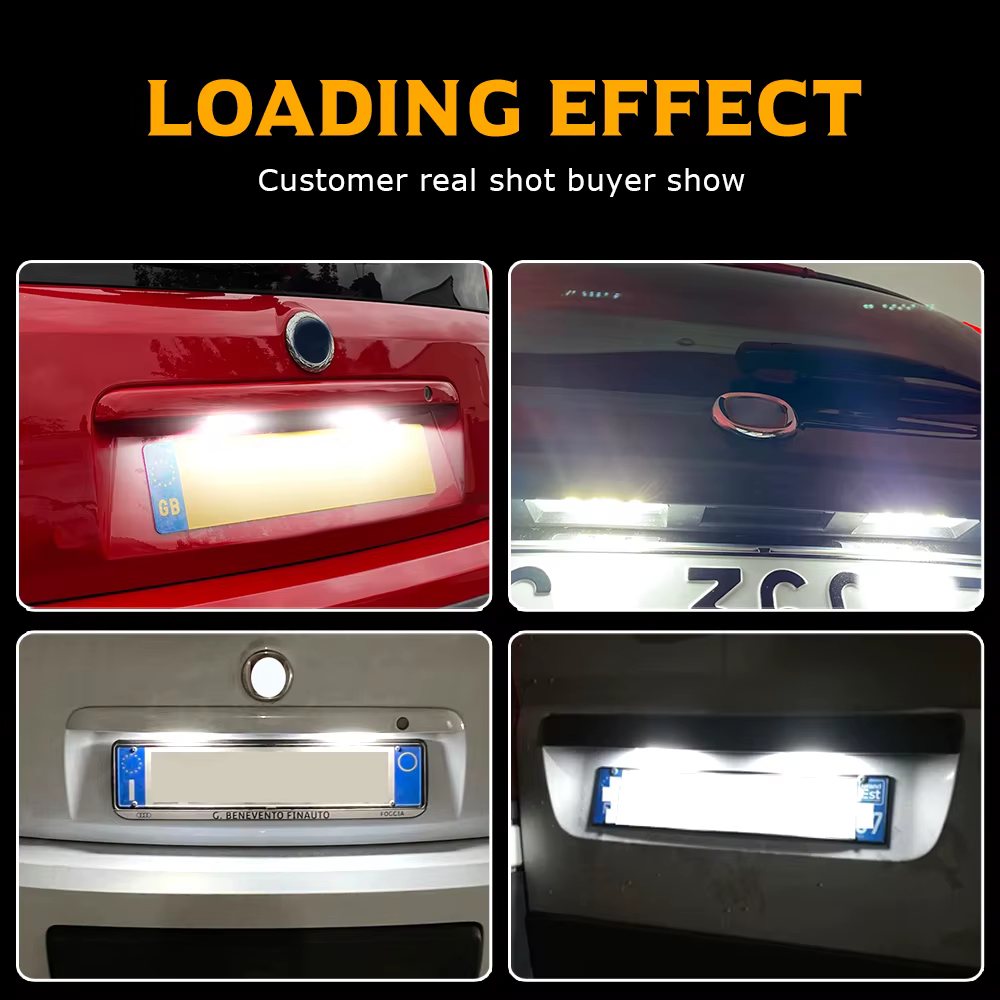 Luz LED de matrícula para BMW Serie 1, 2, 3 y 4 - imagen 2