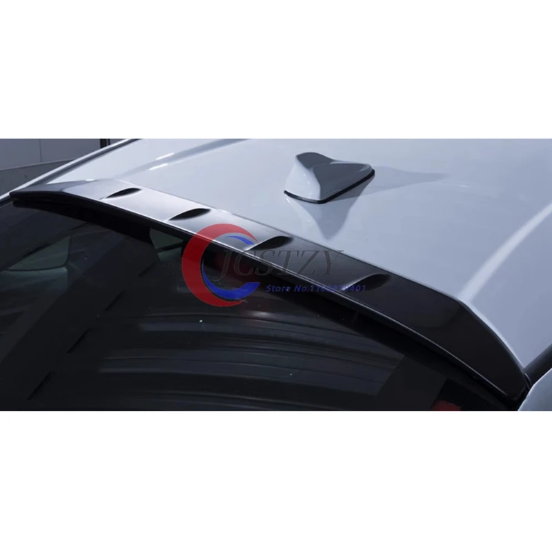 Alerón trasero V carbono Toyota GT86 BRZ 2012-2020 ABS negro brillante - imagen 2