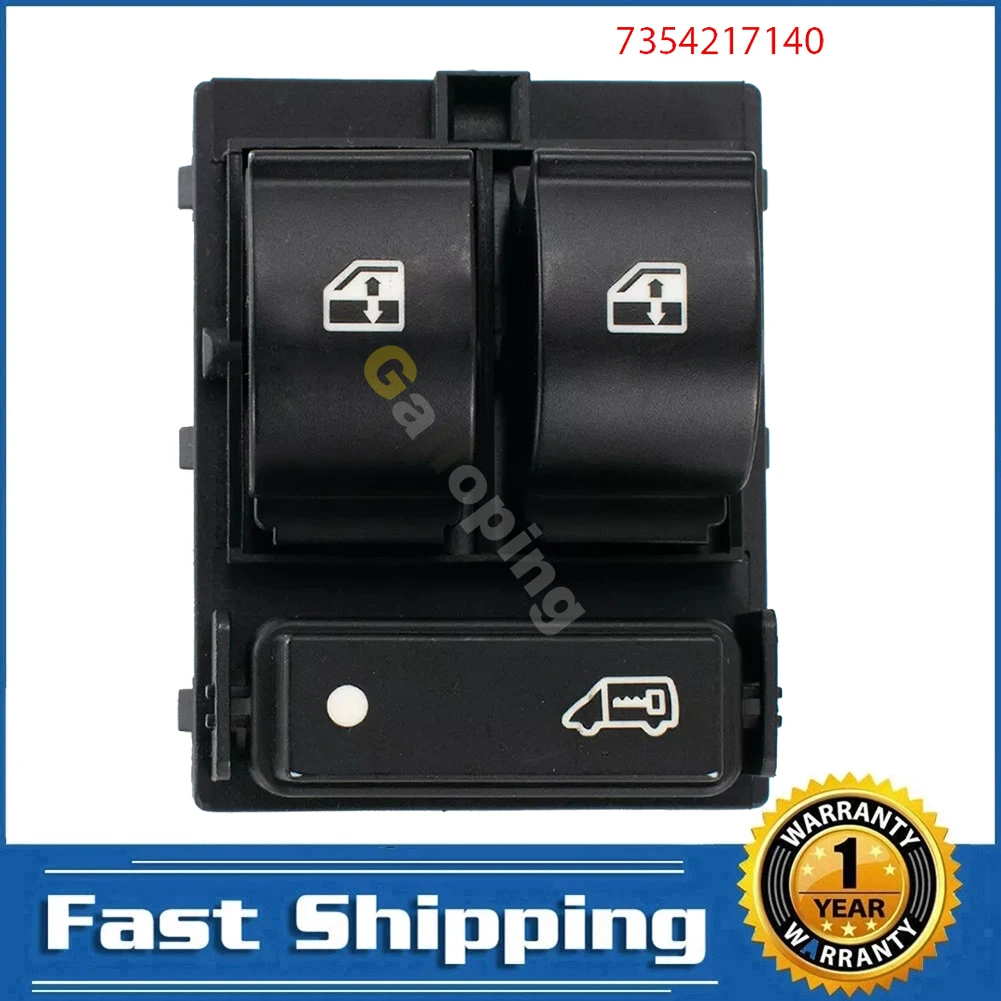 Interruptor elevalunas 7354217140 para Fiat Ducato/Doblo y Peugeot Partner