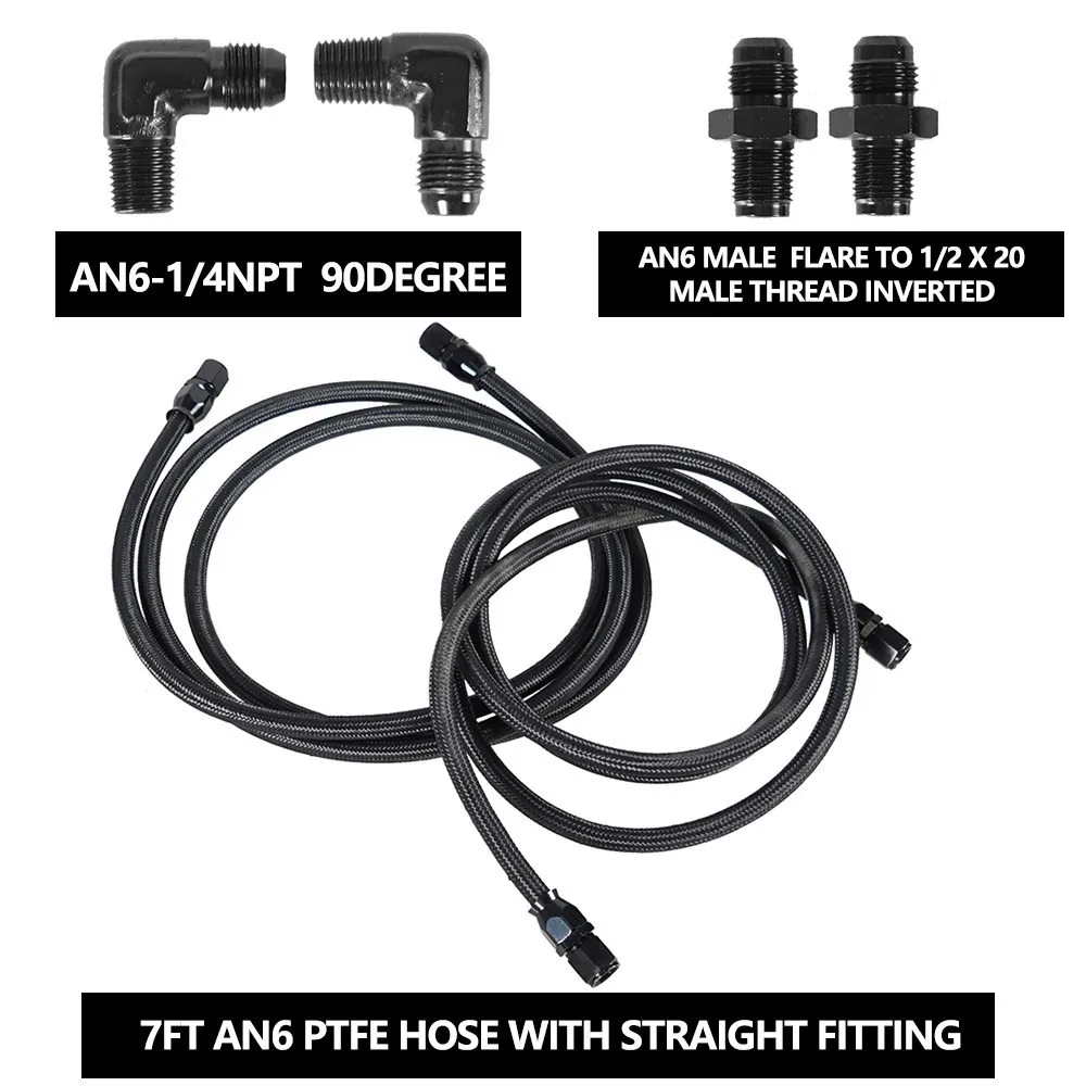 Kit líneas PTFE AN6 para transmisión 4L60, 700R4, TH350 y TH400 - imagen 3