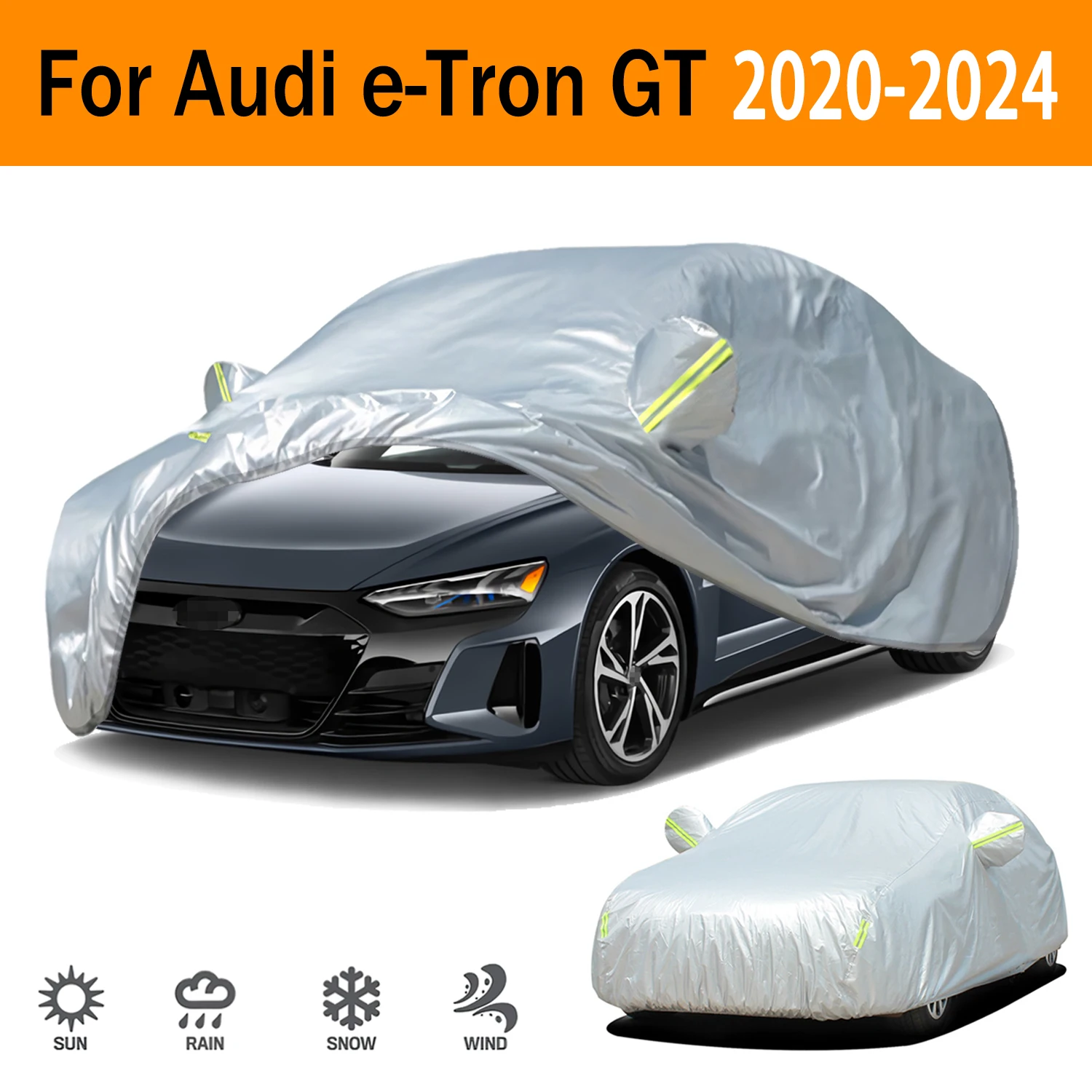 Funda protectora antipolvo para Audi e-tron GT 2020-2024 con protección UV