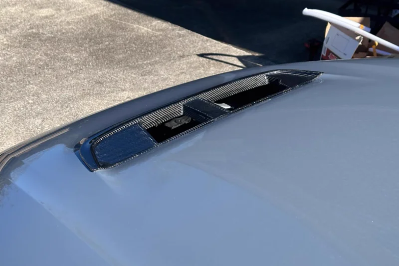 Embellecedor capó fibra carbono SPN para Honda Civic Type R FL5 2023 - imagen 5