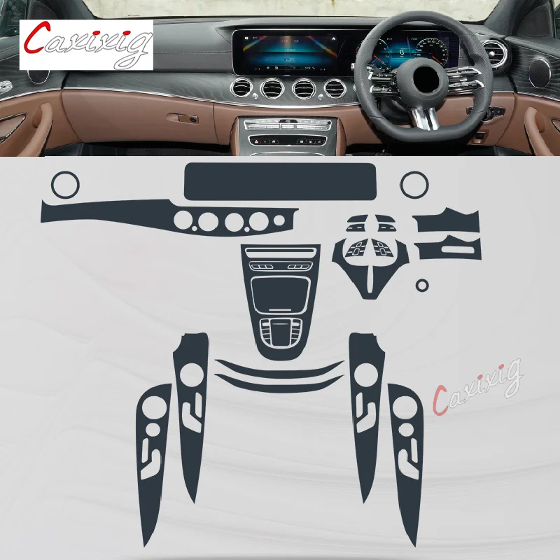 Protector interior transparente compatible con Mercedes-Benz Clase E W213
