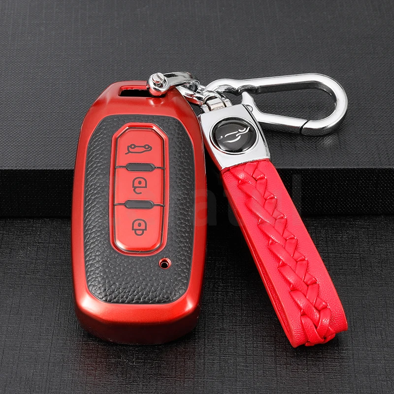 Funda para llave de coche Ford Territory EV 2020 cuero TPU - imagen 3