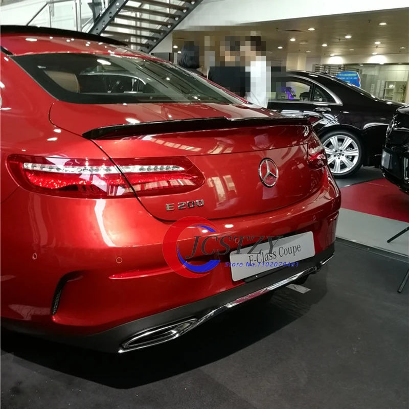 Para W213 Coupe W238 Spoiler 2017-2020 Spoiler ABS Material plástico Color alerón trasero - imagen 4