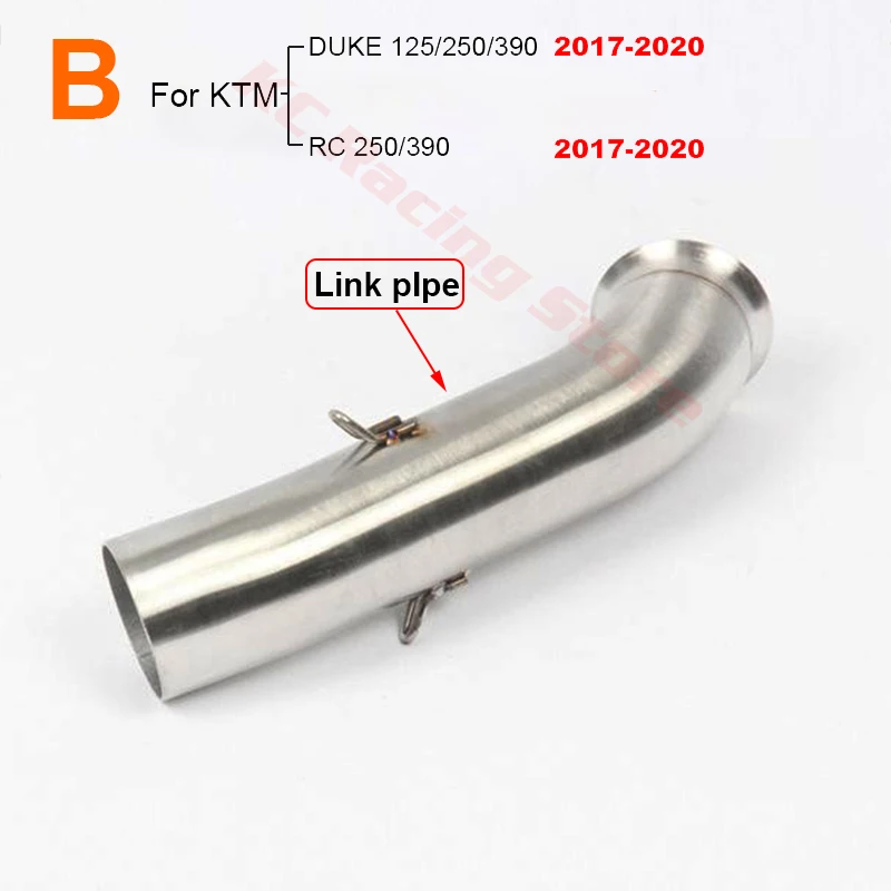 Tubo intermedio de escape 51 mm KTM Duke 125/250/390 Adventure - imagen 5
