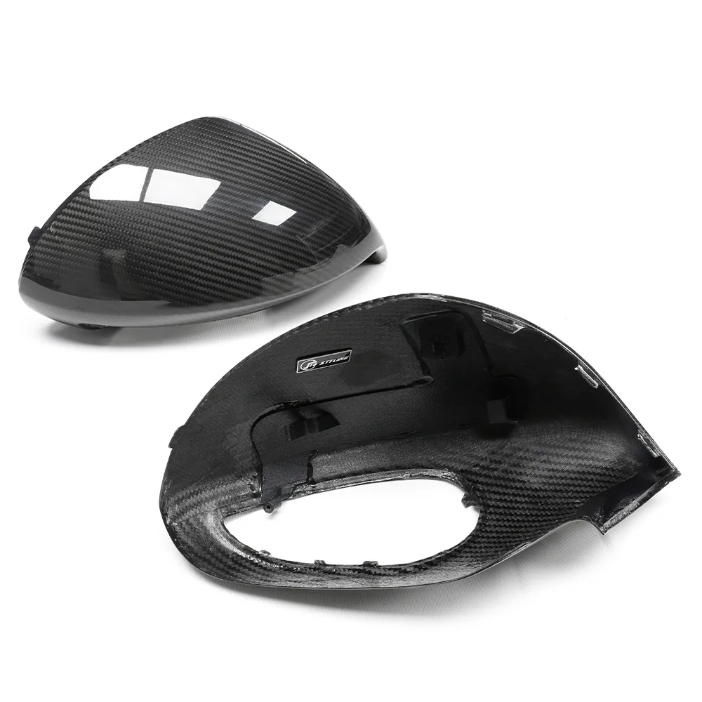 Cubierta de espejo de fibra de carbono seca para Porsche 911 991