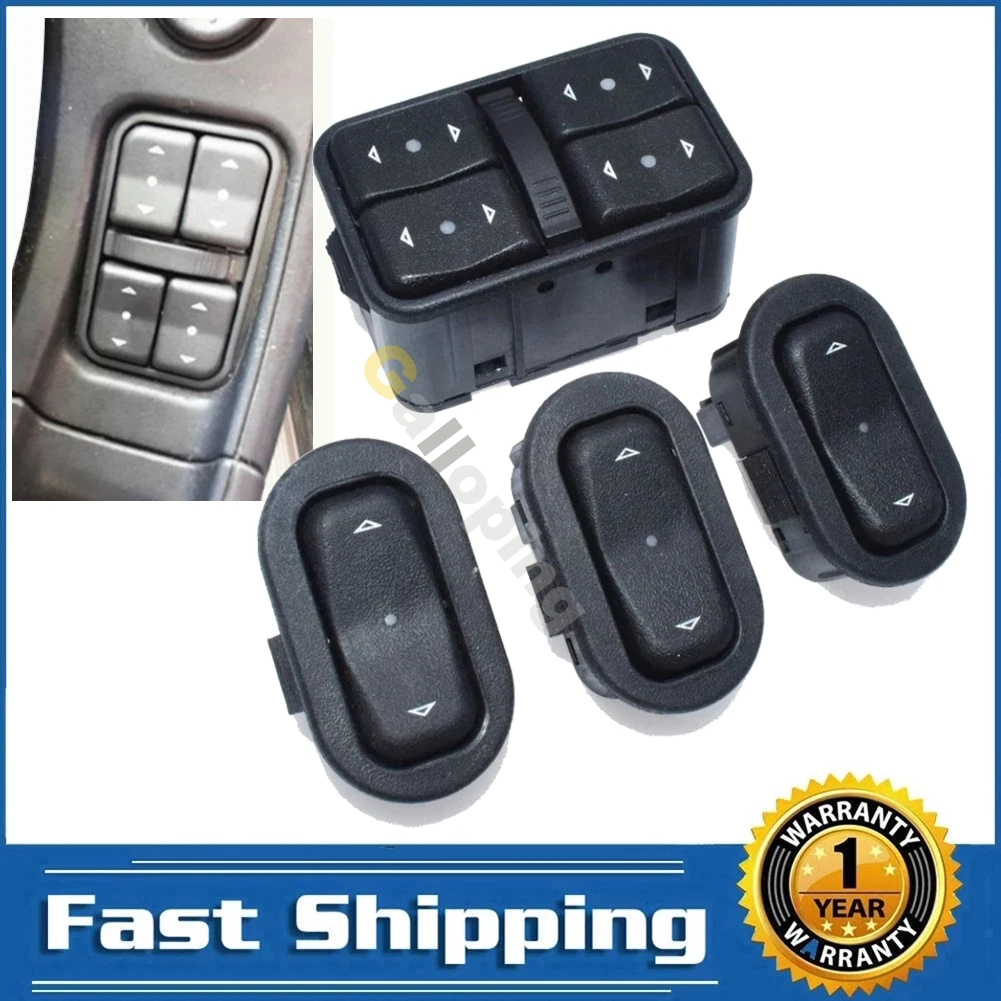 Interruptor elevalunas Opel Astra G Zafira A 1998-2005 90561388