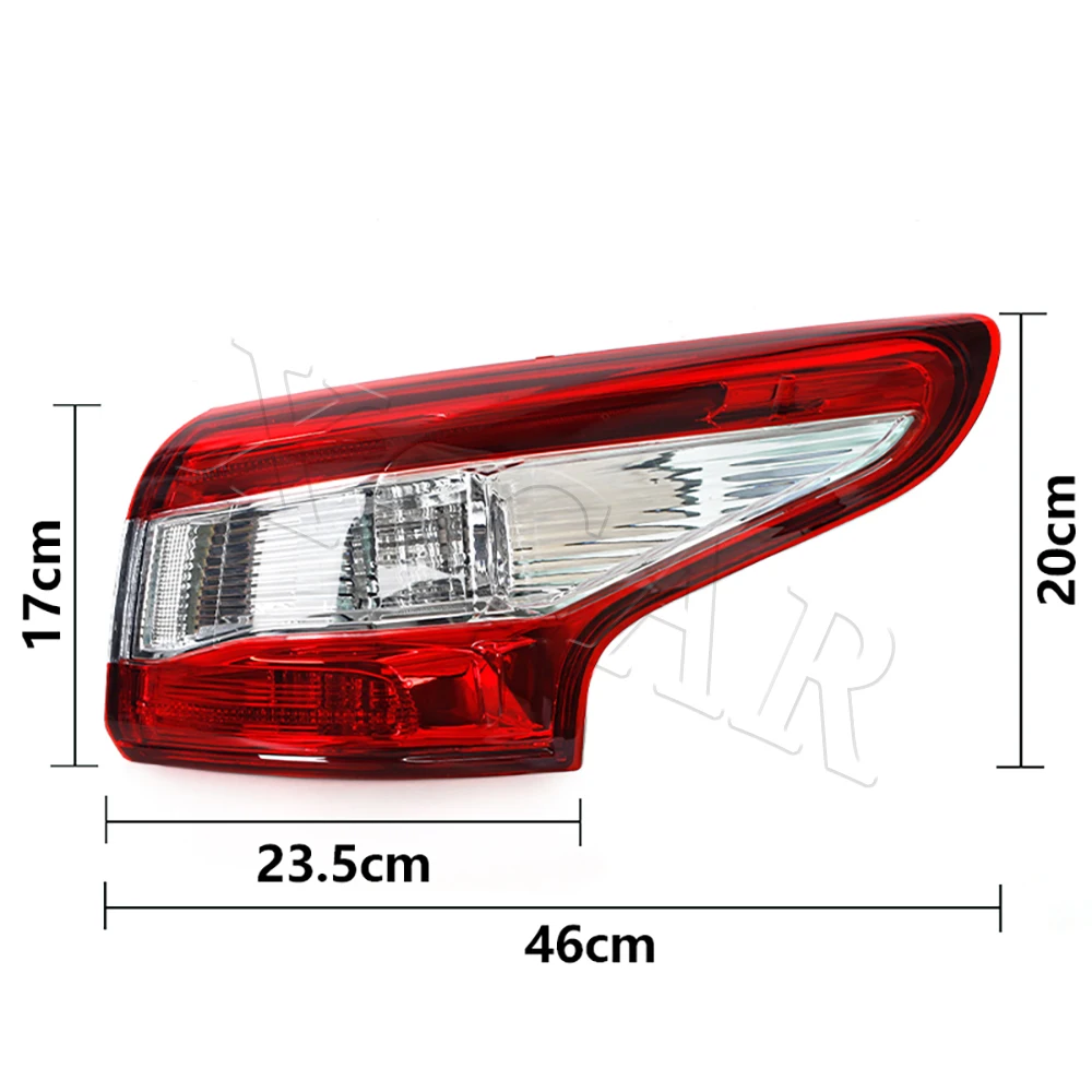Parachoques trasero Nissan Qashqai 2016-2021 con faros y antiniebla - imagen 3