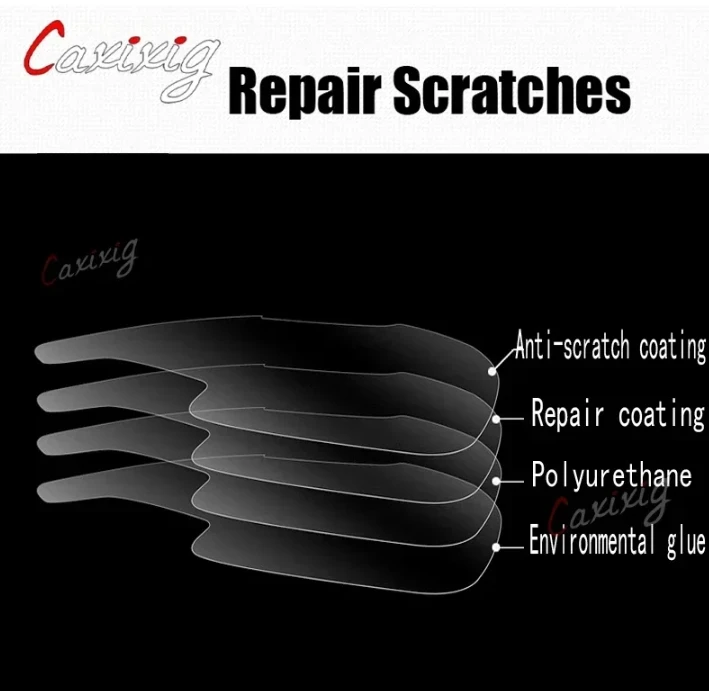 Para Hyundai Tucson NX4 2021-2023 consola central Interior de coche película protectora transparente de TPU accesorio de película de reparación antiarañazos - imagen 4