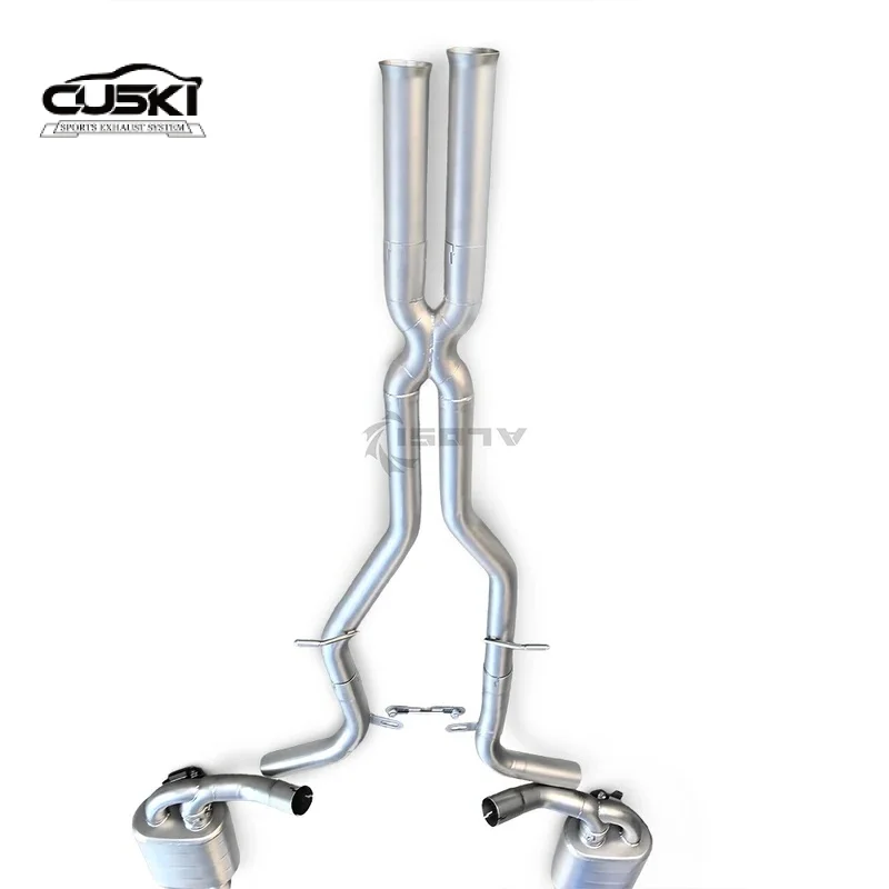 Escape cat-back con válvula inox para Mercedes CLS 400 W218 3.5 - imagen 5