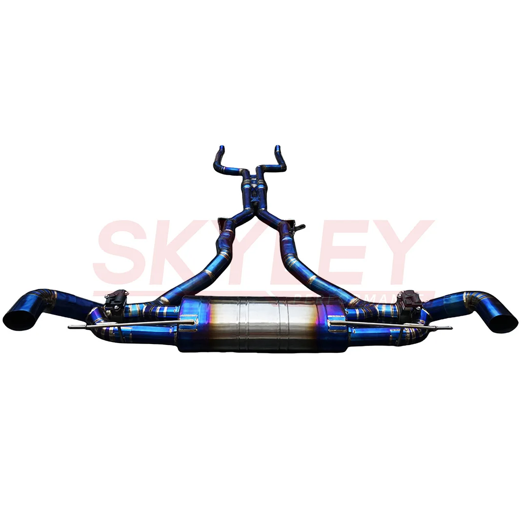 Sistema de escape Valvetronic de titanio para BMW X5, X6 y X7