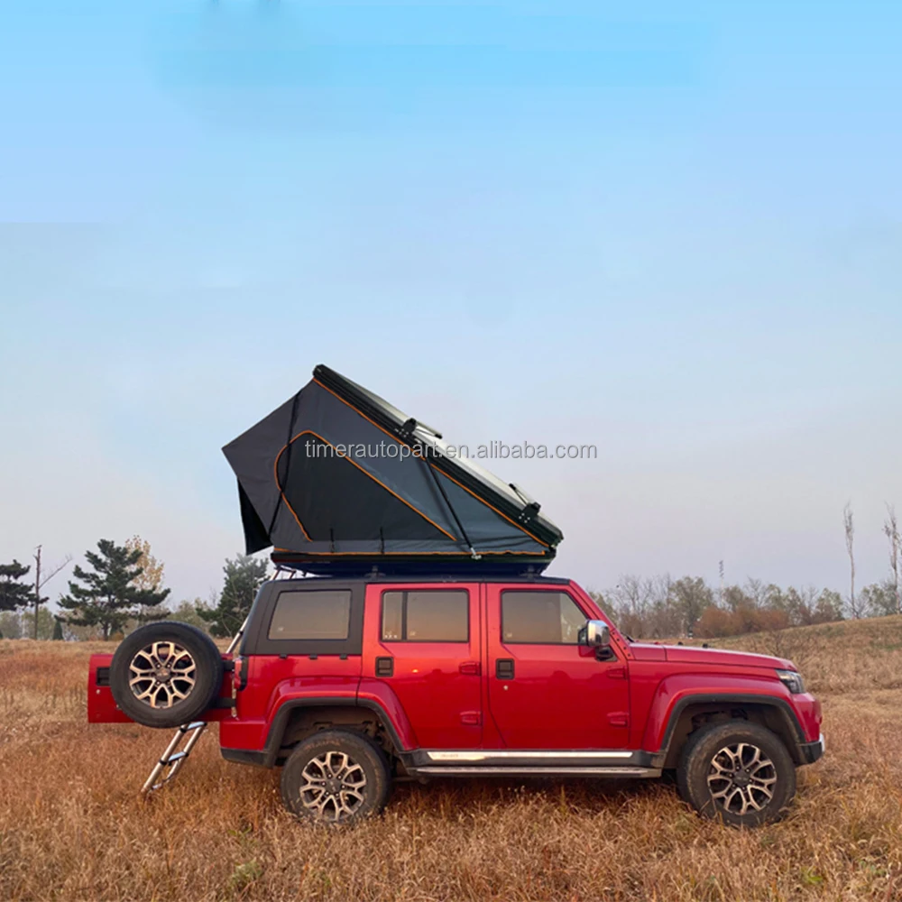Tienda de techo Jeep concha dura triangular apertura rápida - imagen 5