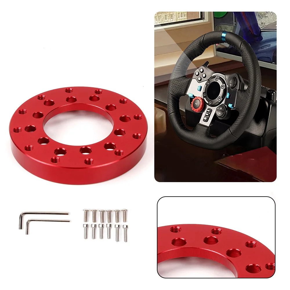 Placa adaptadora volante CNC 70mm con kit herramientas – Logitech G25 G27 G920 - imagen 5