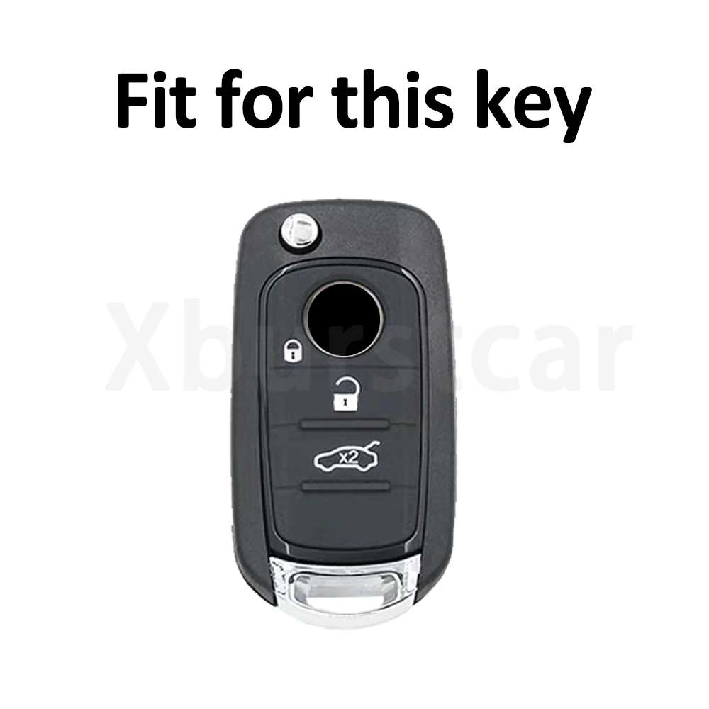 Funda llave TPU plegable para Fiat Tipo Toro 500X Doblo Argo - imagen 2