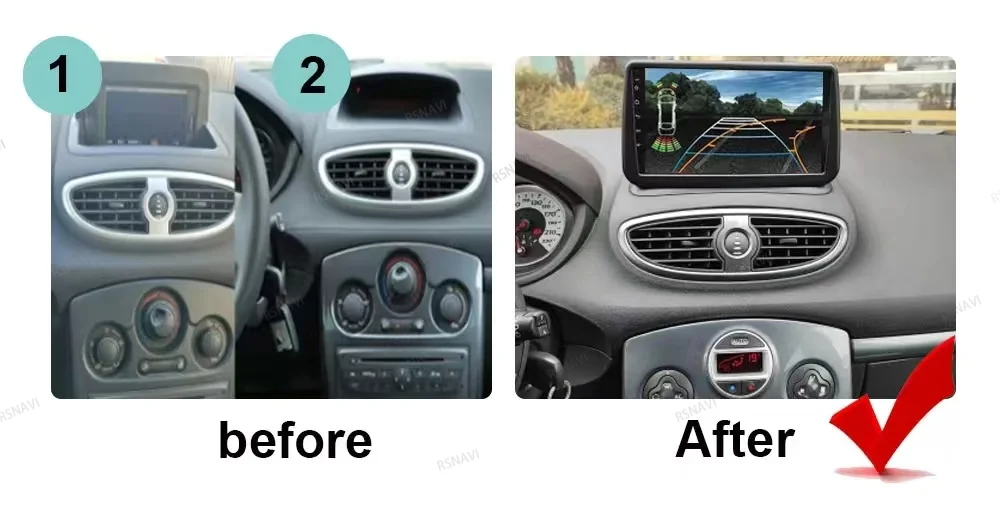 Componentes y accesorios de la radio para Clio 3