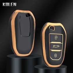 Funda TPU llave Peugeot 208 308 Citroën C3 DS3 – protección mando
