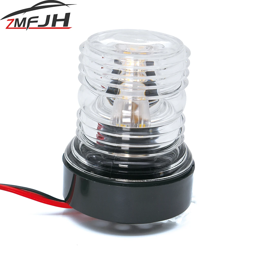 Luz LED navegación náutica 12V impermeable 6300K para yate