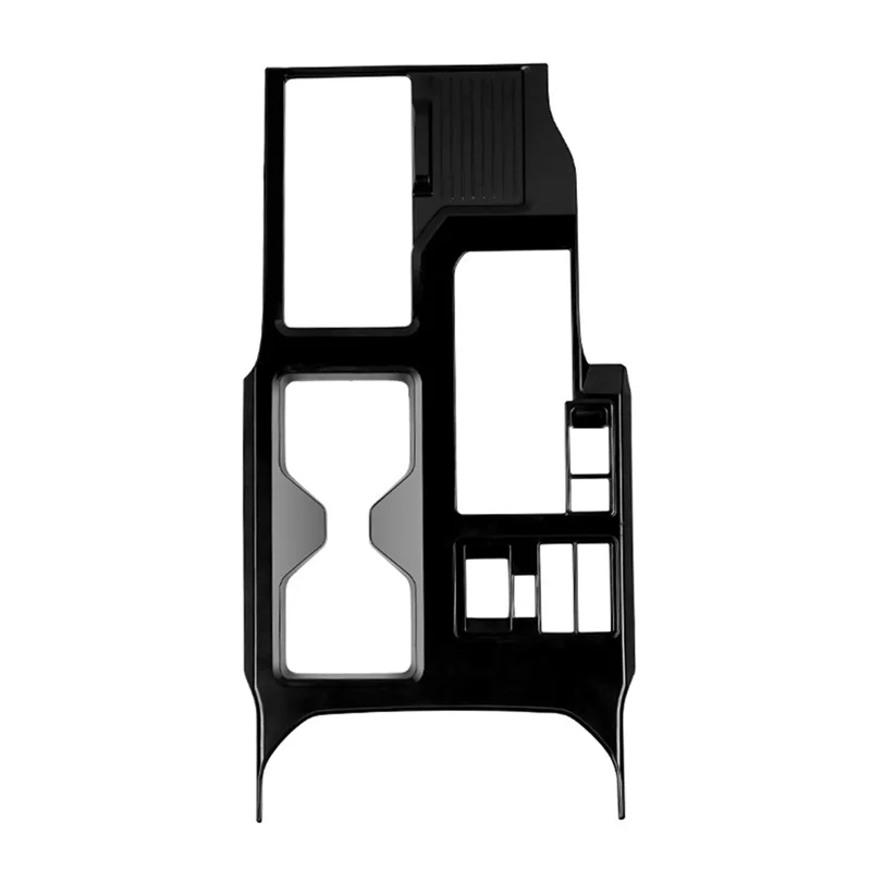 Moldura de la consola de cambio Toyota Prado LC250 2024, negro brillo - imagen 4