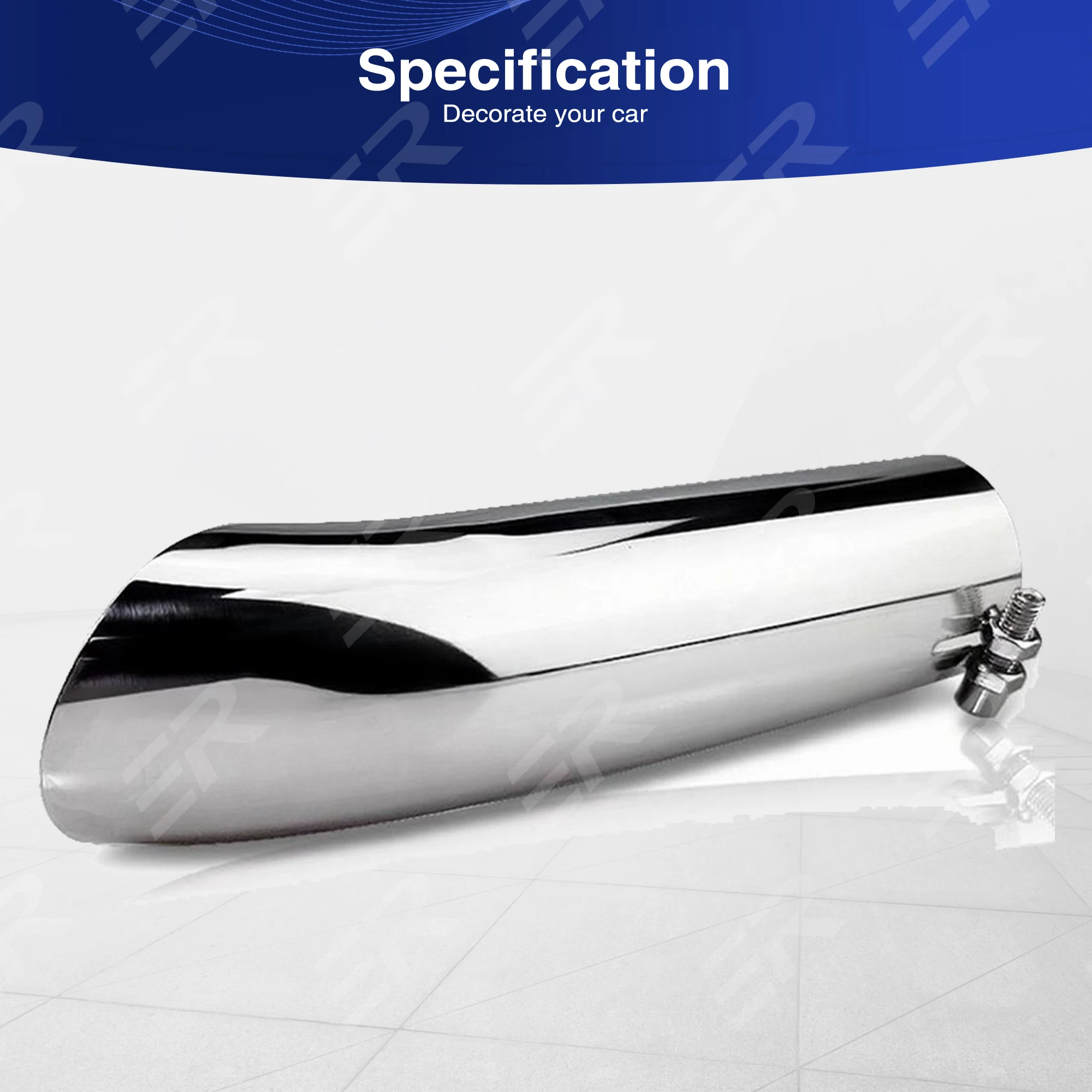 Codo para tubo de escape universal inox 304 57-60 mm - imagen 4