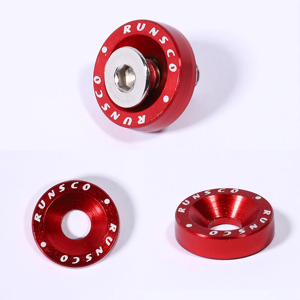 Kit arandelas guardabarros M8 aluminio para Honda, Nissan y BMW - imagen 2