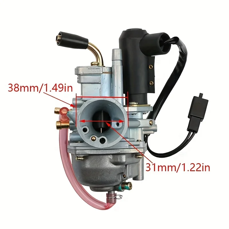 Carburador PZ19JF Yamaha para JOG 90 y Polaris Sportsman 90 ATV - imagen 2