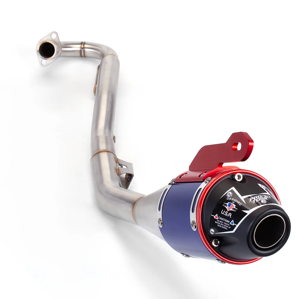 Silenciador de escape con tubo de conexión Honda CRF150F/230F/250 - imagen 4
