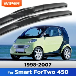CREATROAD Escobillas Silent para Smart ForTwo 450 (1998-2007)