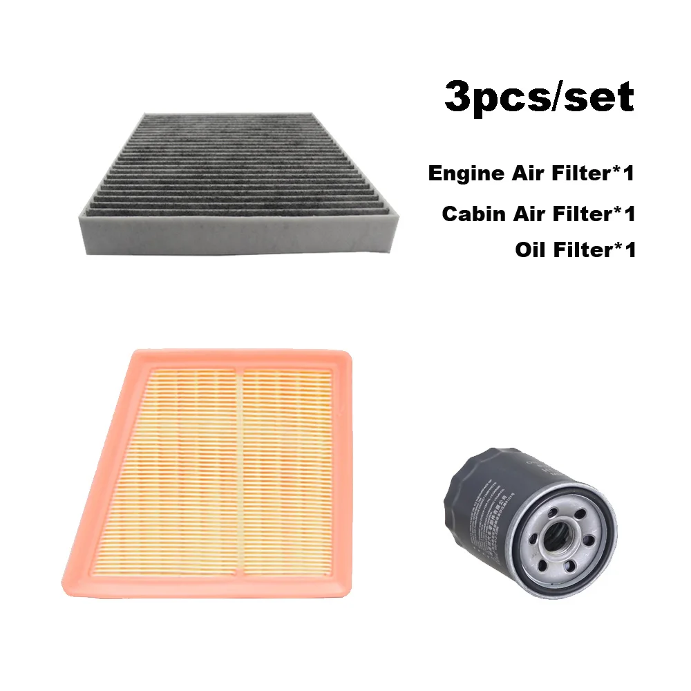 Kit de filtros AITO M5 1.5T-EVR: aceite, aire y habitáculo (2022-2025)