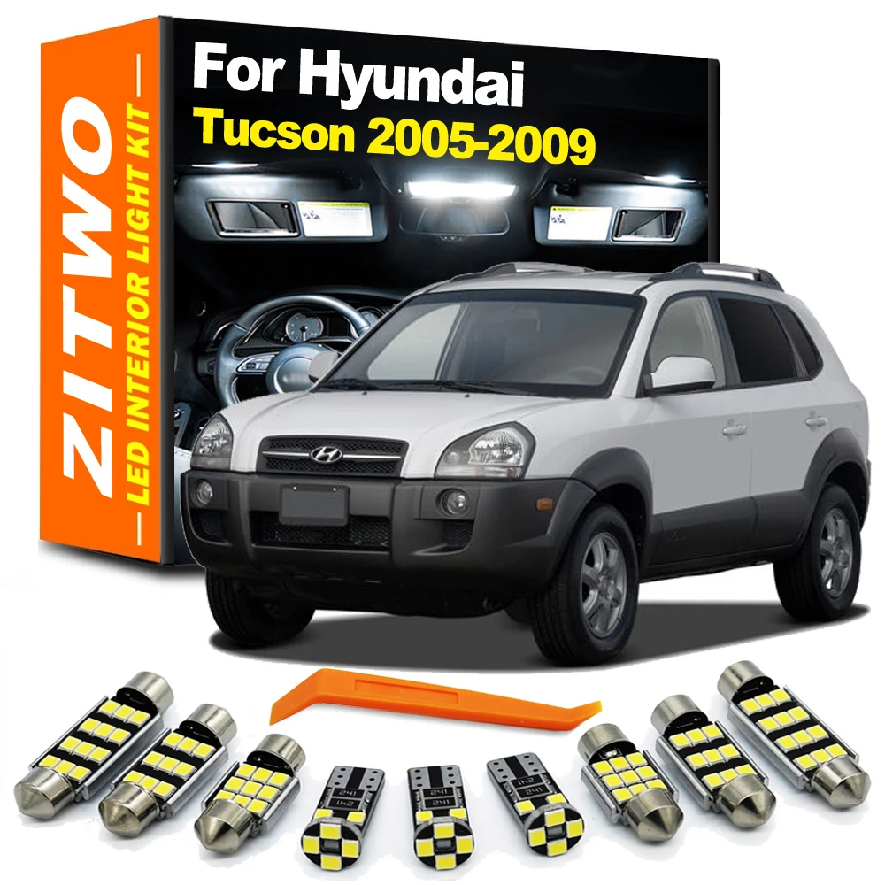Kit bombillas LED interior ZITWO Canbus – Hyundai Tucson I 2004-2009