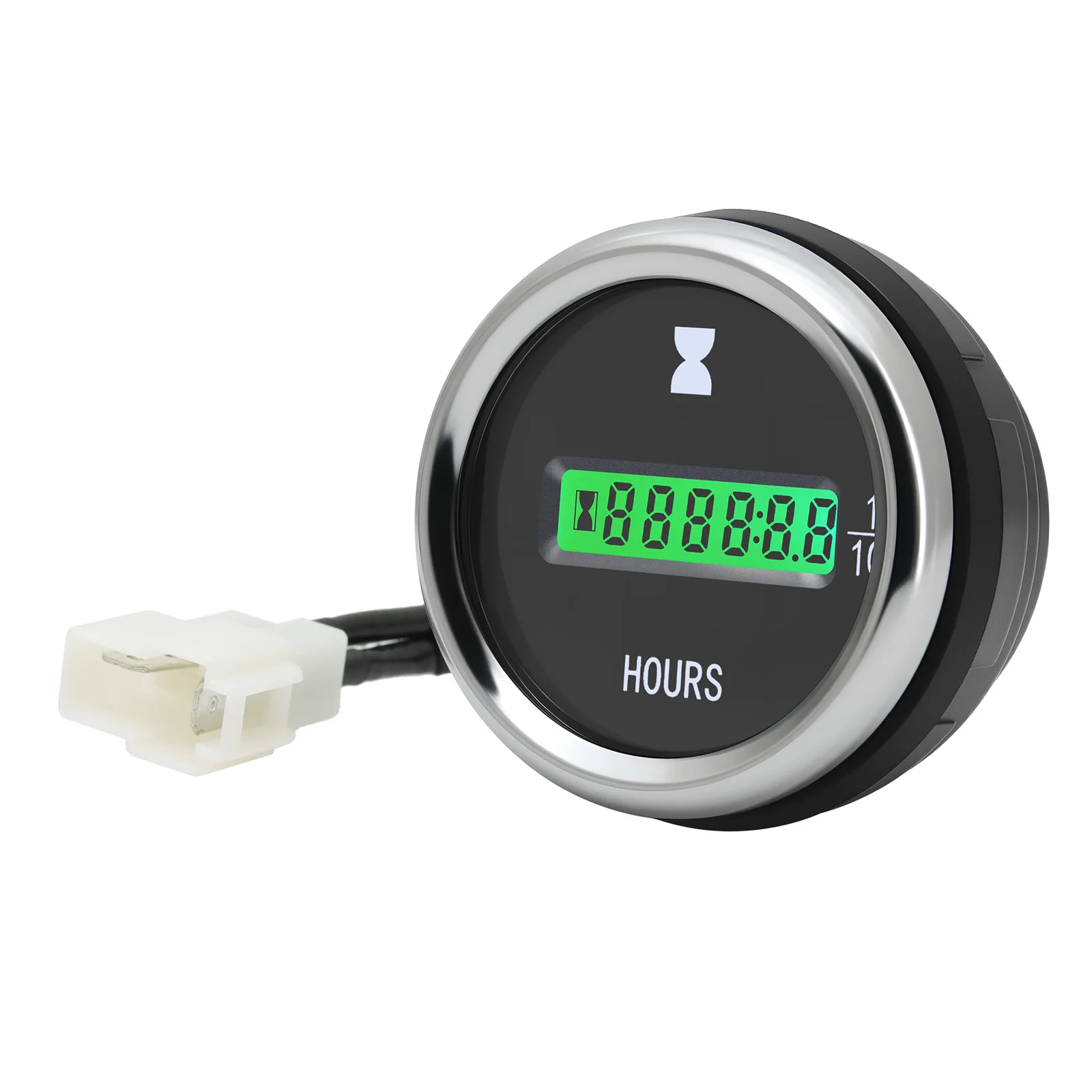 Contador de horas digital LED de 52 mm para coche y camión, 12/24 V - imagen 4