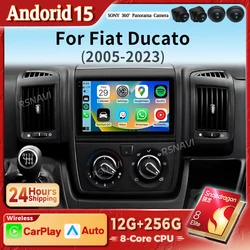 Radio multimedia con CarPlay Android para Ducato Boxer Jumper2