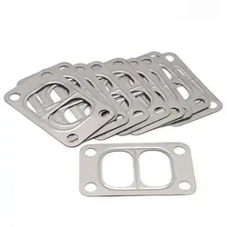 Colector de escape turbo T3 T35 T38 GT35 GT35R doble entrada