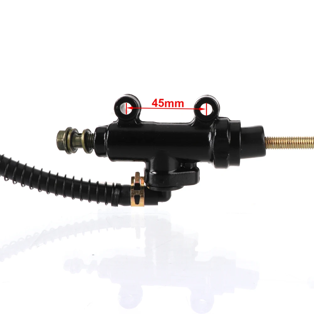 Go kart freno de pie bomba de freno hidráulico trasero cilindro maestro con depósito para 110cc 125cc 150cc ATV UTV Buggy Quad Bike piezas - imagen 4
