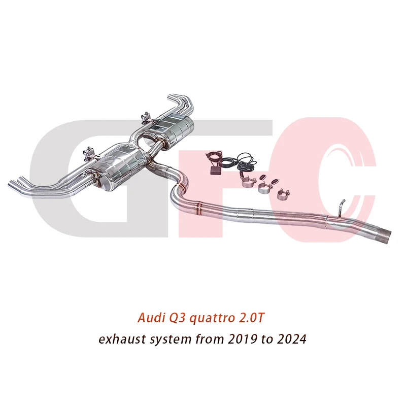 Kit cat-back deportivo escape silenciador para Audi Q3 Quattro - imagen 5