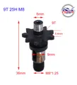 9T 25H M8x1.25
