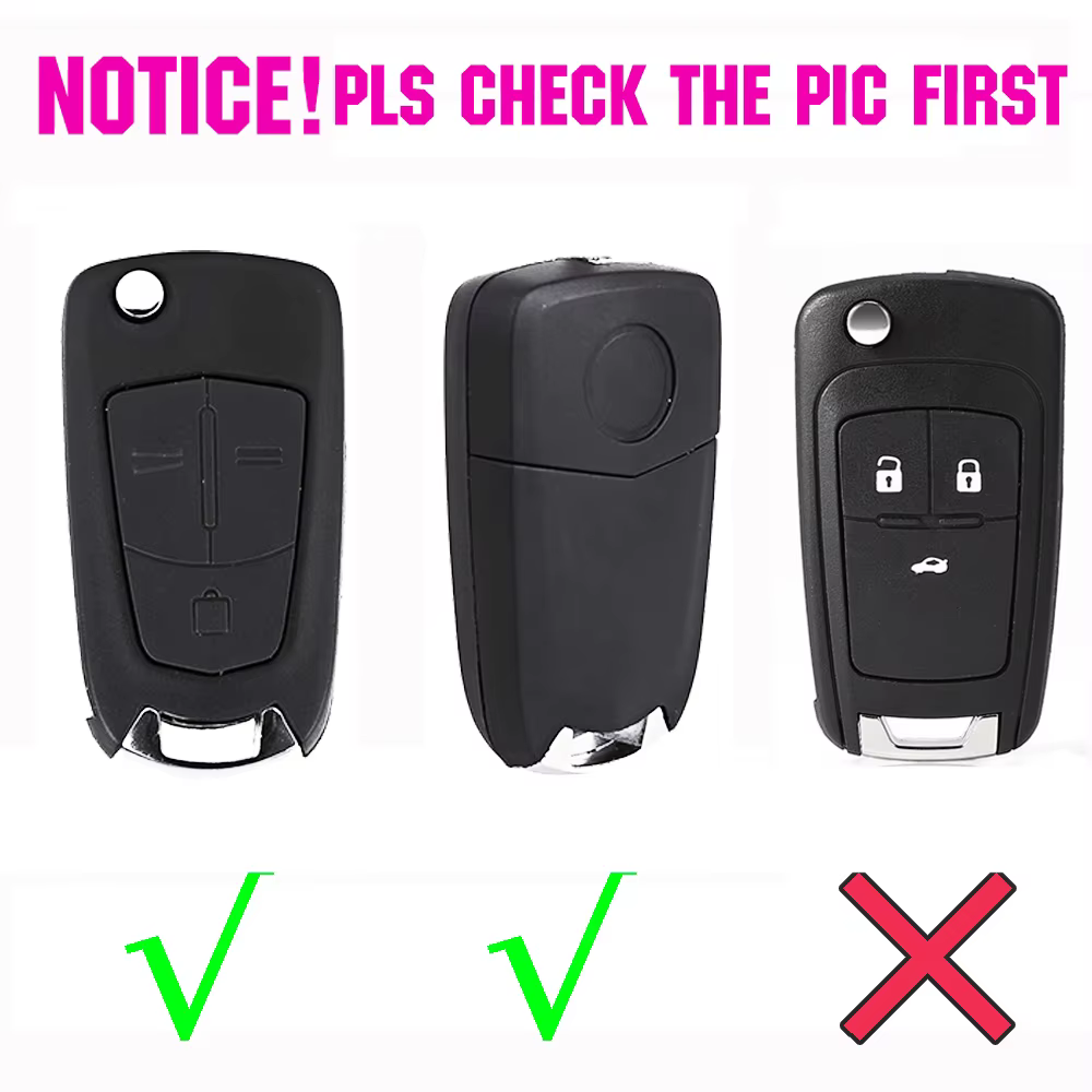 Funda de silicona para llave Opel de 2 botones - imagen 2