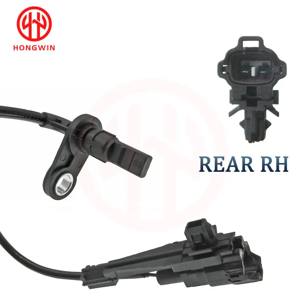Vista completa del sensor de rueda ABS