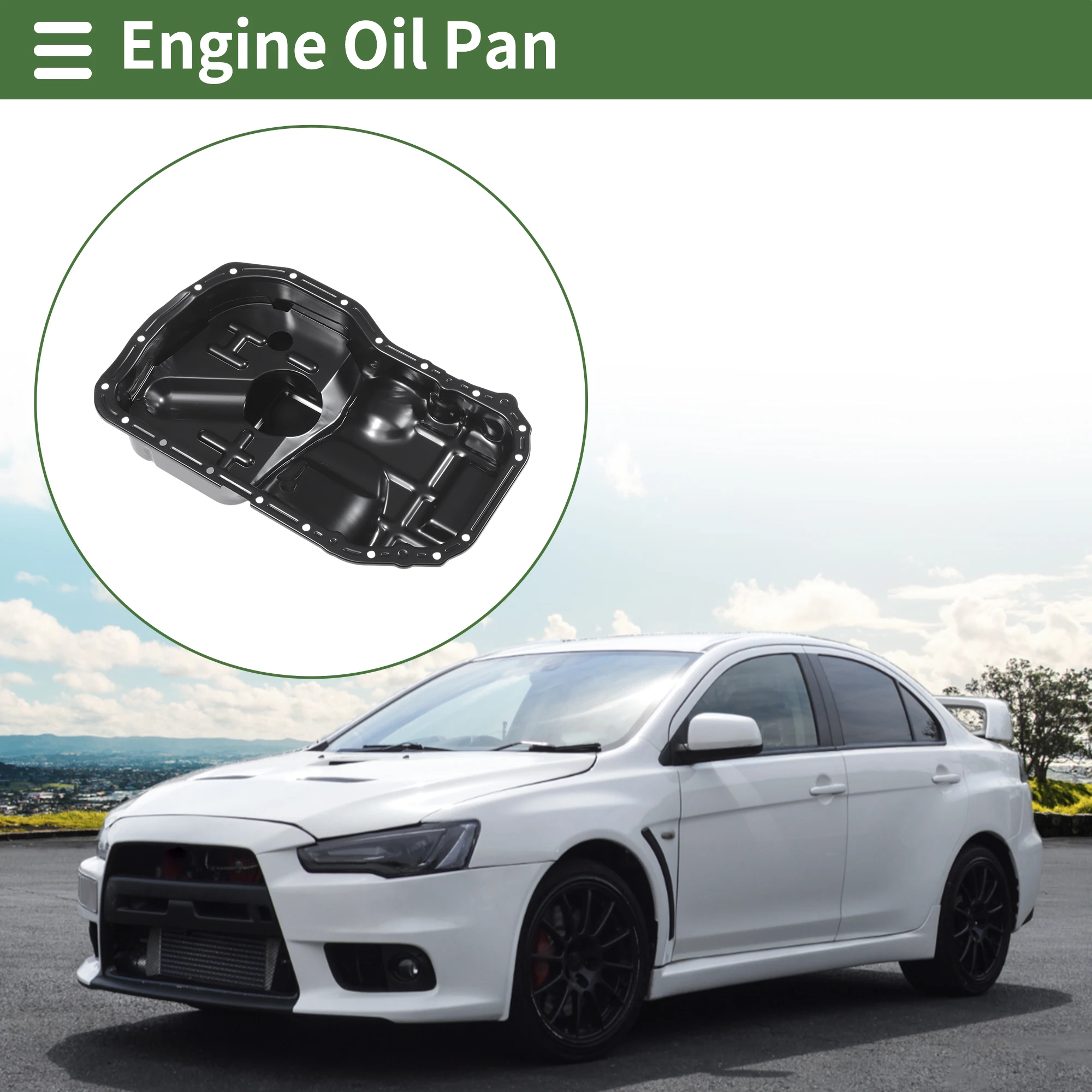 Cárter de aceite UXCELL MD334300 – Mitsubishi Lancer VII 2003-2013 - imagen 2