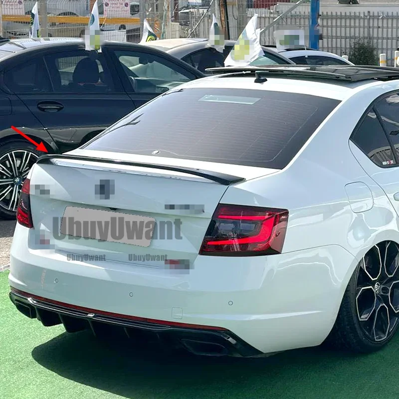 Alerón de maletero ABS sin pintar para Škoda Octavia 2014-2018 - imagen 5